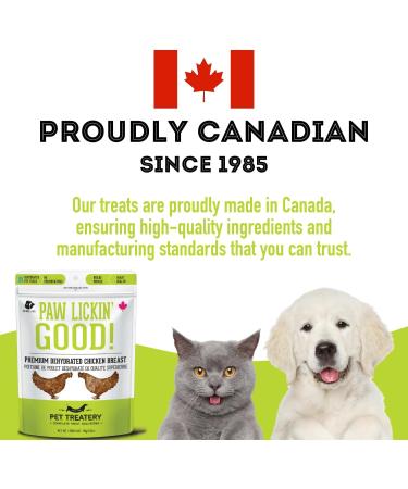 The Granville Island Pet Treatery|Dehydrated Protein Chicken Breast Treat for Dogs & Cats Slowly Dehydrated Raw Single Ingredient Maintain Nurtients Vitamins and Healthy Oils Made in Canada 80g Chicken 80 g (Pack of 1) - Buy Online on GoSupps.com
