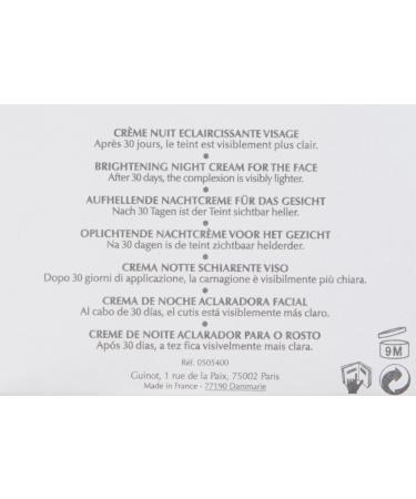 Guinot Newhite Brightening Night Cream - 1.6 oz | Shop Internationally for Radiant Skin - Buy Online on GoSupps.com