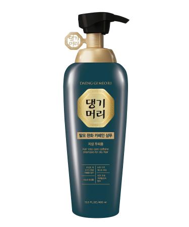 Daeng Gi Meo Ri - Houttuynia Cordata Herbal Extracts Shampoo for Hair Loss Care and Oily Hair K-beauty Effective Scalp Cleansing Caffeine-infused Formula 13.5 fl oz