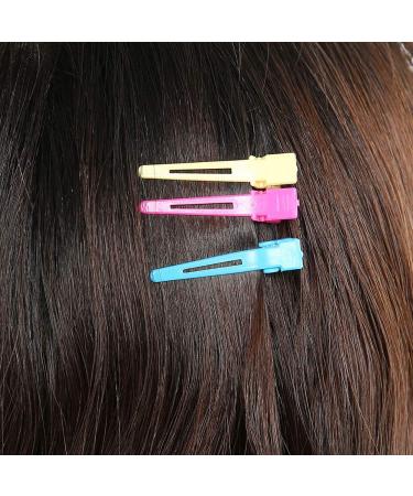 60 Non-Slip Colored Hair Clips - Professional Hairpins for Women & Children | Salon Styling Tools - Buy Online on GoSupps.com