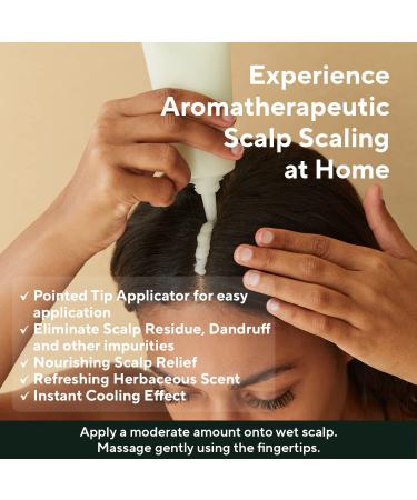 AROMATICA Rosemary Scalp Scrub 5.82oz - Sulfate-Free, Silicone-Free, Vegan - Exfoliating and Invigorating Salt Granules - 5.82 Ounce - Buy Online on GoSupps.com