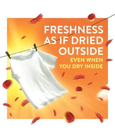 Lenor Outdoorable Fabric Conditioner 210 Washes 2.94L (490 ml x 6) Tropical Sunset Ultra Concentrated Outside Freshness Even When Drying Inside - Buy Online on GoSupps.com