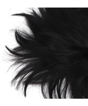 Men Hair Topper Short Toupee Hairpiece Short Toupee for Men Hair Topper Wig Clip in Crown Hair Extensions for Covering White Loss Hair Daily Wear - Buy Online on GoSupps.com