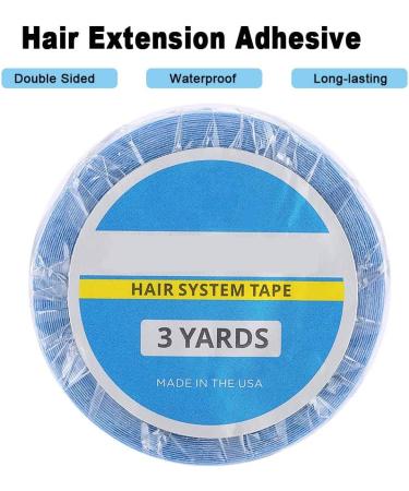 SunshineFace Hair Tape Waterproof Nano Hair Extension Adhesive Double-sided Hair Tape Beauty Tool - Buy Online on GoSupps.com