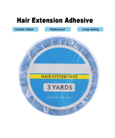 Waterproof Nano Hair Extension Adhesive | Double-Sided Hair Tape | Easy to Use Beauty Tool - Buy Online on GoSupps.com