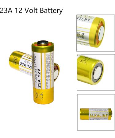 Buy 23A 12 Volt Battery - Long Lasting 12V Battery 5 Pack for Doorbells & Remote Controls | Shop Now - Buy Online on GoSupps.com