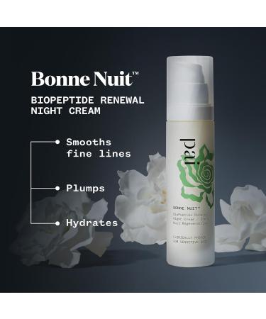 PAI SKINCARE London | BONNE NUIT BioPeptide Renewal Night Cream - Clinically Proven to Reduce Fine Lines & Boost Hydration Overnight - 50ml - Buy Online on GoSupps.com