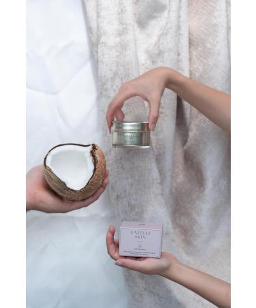 GAZELLE SKIN TOUCH: Organic Hydrating Anti-Aging Face Cream | Plant-Based Acai & Bakuchiol | Best for Sensitive & Dry Skin - Buy Online on GoSupps.com