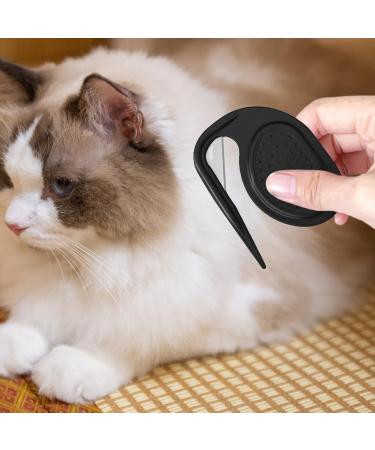 2-Piece De-Filtering Knife Set & Knotting Comb for Dogs & Cats - Remove Matted Hair | Long-Haired Pet Care - Buy Online on GoSupps.com