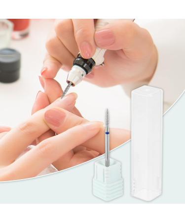 VOCOSTE Long Spiral-M Flame Blast Nail Drill Bit Stainless Steel Silver Tone - Buy Online on GoSupps.com