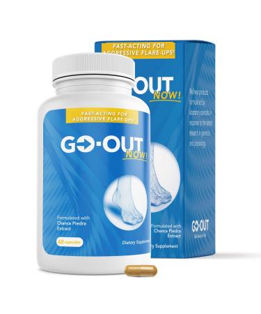 Mt. Angel Vitamins Go-Out Now - Chanca Piedra Stone Breaker Natural Kidney Cleanse & Gallbladder Formula - Stone Free 60 Count Veggie Cap