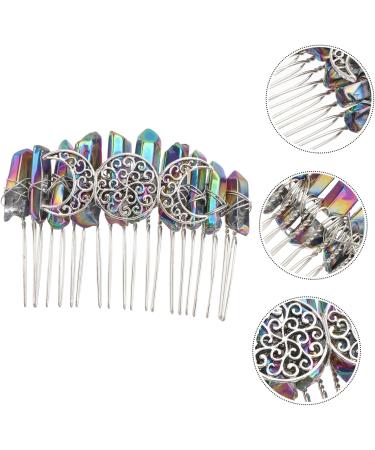 Ipetboom 1pc Niang Silver 20-tooth Hair Comb Wire Bridal Veil Comb Hair Decorations for Women Exquisite Headwear Pearl Hair Accessories Combs Tuck Comb Copper Wire Bride Silver Wire Natural - Buy Online on GoSupps.com
