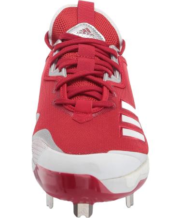 adidas FV9343 Men's Baseball Shoe Size 10 - Power Red/White/Silver - Buy Online on GoSupps.com