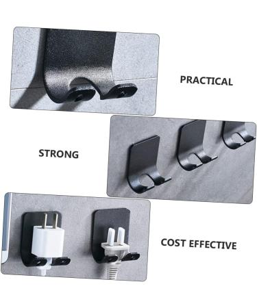 Zerodeko Razor Hook Holder | Punch-Free Adhesive Shaver Rack | Self-Adhesive Space-Saving Power Supply Solution - Buy Online on GoSupps.com