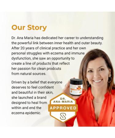 Serawise Eczema Rescue Cream by Dr. Ana Maria Temple | Featuring Colloidal Oatmeal, Vitamin B12 & St. John s Wort | Safe for All Ages | Fragrance Free | 4 oz - Buy Online on GoSupps.com