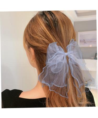 DOITOOL Japanese Pear Hair Accessories Bow Butterfly Barrette Bridal Hair Clip Women Hair Clip Prom Headpiece Hair Accessories for Women Japanese-style Pear Blossom Miss Organza - Buy Online on GoSupps.com