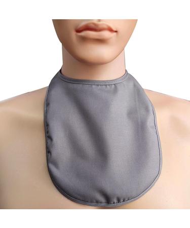 Folpus Stoma Cover - Washable & Adjustable Neck Protection | Breathable Stoma Guard for Home & Travel - Gray - Buy Online on GoSupps.com