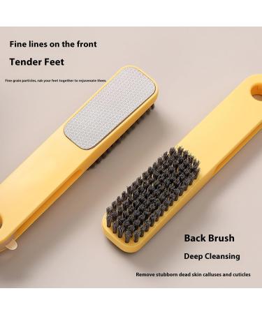 Lime pour pieds grattoir callosit s double face | Grattoir de nettoyage des doigts secs multifonction pour adultes hommes femmes toilettes voyage salon douche bain spa Citronier - Buy Online on GoSupps.com