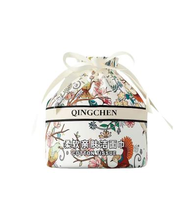 Disposable Towel Thick Cotton Face Towel Make Up Soft Removing Wipes Dry Cleanser Towelettes Skin Care Home Towel(Style w)