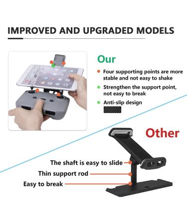 Tablet Holder + Lanyard + iOS Cables Kit for DJI Drones | Compatible with Mavic Mini 3, Mini 2SE, Mini 2, Air 2, Air 2S, Mavic 3 | 7-12 inch Tablet Mount | iOS Accessories Kit - Buy Online on GoSupps.com