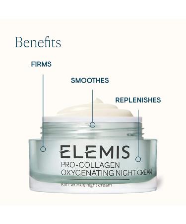 ELEMIS Pro-Collagen Oxygenating Night Cream 50mL - Rich Daily Moisturizer for Firm, Smooth, and Replenished Skin - Buy Online on GoSupps.com