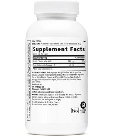 GNC Vitamin C 1000mg Caplets - 90 Count (Pack of 1) - Buy Online on GoSupps.com