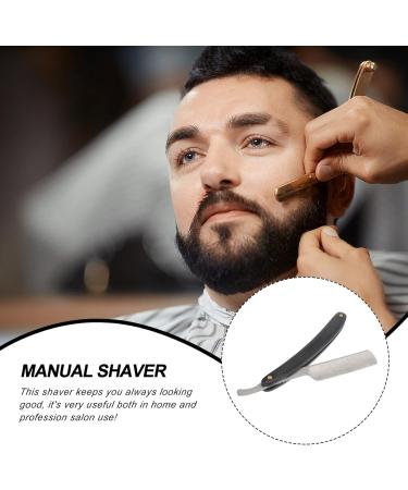 Beaupretty 3-St Mustache Folding Razor Set - Handmade Stainless Steel & Wooden Handle - Premium Mens Shaving Tool - International Shipping Available - Buy Online on GoSupps.com