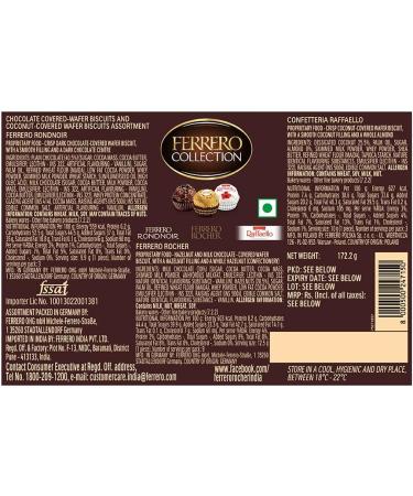 Ferrero Rocher FERRERO COLLECTION 172 GR - Buy Online on GoSupps.com