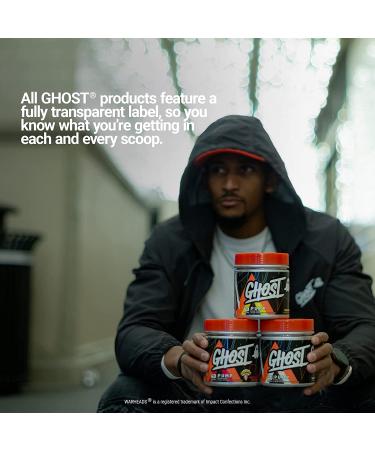 GHOST Pump Nitric Oxide Powder Peach - 40 Servings | Sugar-Free & Stim-Free Pre-Workout Supplement with L-Citrulline, Arginine Nitrate, and L-Glutathione | Vegan-Friendly - Buy Online on GoSupps.com