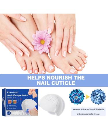 Furzero Nail Fungus Laser Purenail Mushroom Laser Therapy Device Portable Nail Fungus Laser Device Fivfivgo Light Therapy Device for Nail Fungus Purenail Mushroom Laser Therapy Device Furzero - Buy Online on GoSupps.com