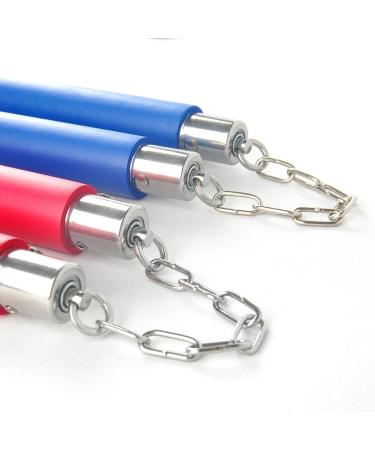 Superdo Foam Nunchucks - Safe Rubber Nunchakus (Red & Blue Double Pack) - Buy Online on GoSupps.com