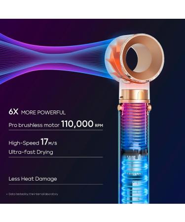 PARWIN PRO BEAUTY MaxAIR Styler 5in1 hairdryer hot air brush set Air Styler with 110000 rpm highspeed motor hair styler for drying smoothing volume curls ionic care gray - Buy Online on GoSupps.com