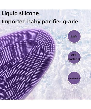 Face Scrubber Exfoliator - Silicone Facial Massager Brush for Deep Cleansing & Exfoliating - Pink - Buy Online on GoSupps.com