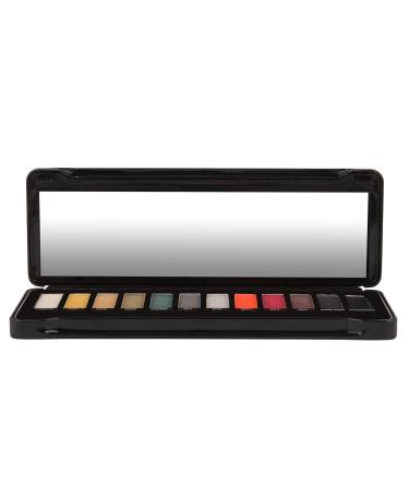 BYS Rebel Eyeshadow Palette - 12 Color Collection in Tin Kit | Highly Pigmented Matte & Metallic Shades for International Shipping - Buy Online on GoSupps.com