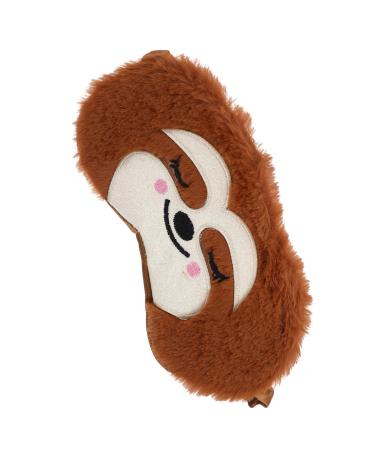 KOMBIUDA Masque De Sommeil Peluche Animal Masque Pour Yeux Occultant Bandeau Pour Dormir Sieste Voyage Femmes Filles Gar on Fille