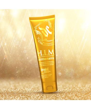 Devoted Creations H.I.M Billionaire Dark Tanning Lotion 8.5 oz - Rich Bronzing Formula with Color Correctors - Buy Online on GoSupps.com