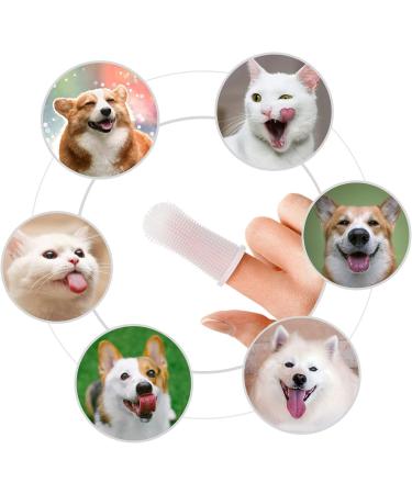 Aujzoo 360 Dog Toothbrush & Silicone Finger Set - Dental Care for Dogs & Cats - International Shipping Available - Buy Online on GoSupps.com