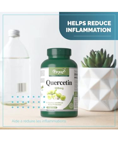 VORST Quercetin 500mg 180 Vegan Capsules | Supplement for Boosting Immune System | For Allergies and Eye Health | Powder Pills | 3 Bottles 3 count (Pack of 180) - Buy Online on GoSupps.com
