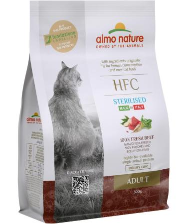 Almo Nature HFC Adult Sterilized Dry Cat Food with Fresh Salmon - 1.2 kg Pack | Premium Quality eCommerce Store - Buy Online on GoSupps.com