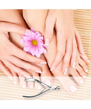 Cuticle Nippers Nail Scissors Clipper Cuticle Remover Professional Nail Clippers Cuticle Cutter for Removing Off Skin Barbs on Fingers and Toes - Buy Online on GoSupps.com