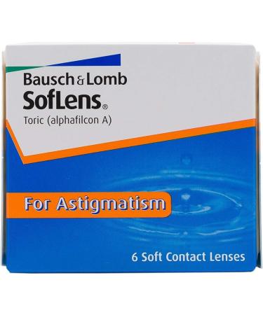 Buy Bausch + Lomb Soflens Toric Monthly Contact Lenses - 6 Pack Soft BC 8.5 mm Dia 14.5 -0.75 Cyl -4.75 Dioptria - International Shipping Available - Buy Online on GoSupps.com