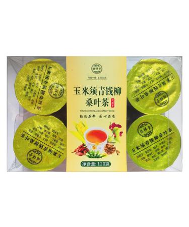 HQZMCTE Corn mulberry leaves cassia buckwheat etc. combined herbal tea 120 g (20 g x 6) / 4.23 oz