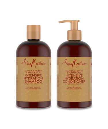 Unilever SheaMoisture Shampoo and Conditioner for damaged hair Raw Shea Butter Shampoo 1x 384 ml Conditioner 1x 384 ml 2 pieces