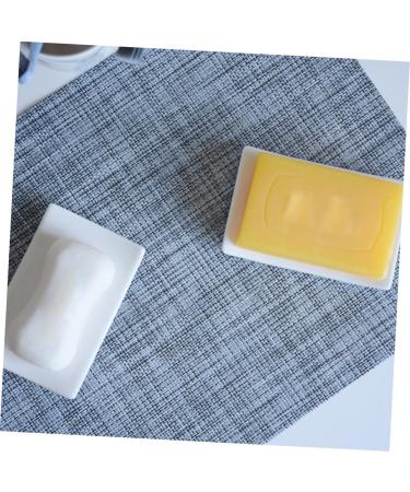 Ciieeo 3pcs Box Bathroom Soap Container Pearlescent Soap Dish Soap Dish Soap Dish Blush Household Earth Color Soap Dish Combination Dish Soap Dish Tribute Dish Lip Gloss Water Proof White - Buy Online on GoSupps.com