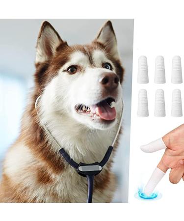 6-Piece Dog Toothbrush Set | Pet Dental Care for Small Dogs & Cats | Anti-Plaque Finger Toothbrushes - Buy Online on GoSupps.com