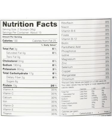 Naturade Soy Meal Replacement Vanilla - High-Quality Plant-Based Nutrition - Buy Online on GoSupps.com