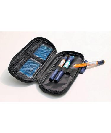 Organic Deal Insulin Cooler Travel Case with 2 Ice Packs - TSA Compliant Diabetic Bag for Insulin Pens and Vials - Buy Online on GoSupps.com