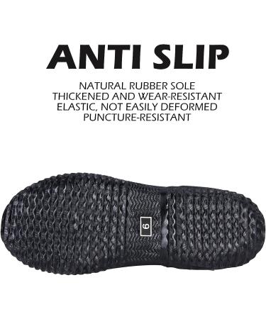 WTW Women's Knee High Rubber Rain Boots - Waterproof & Insulated Neoprene Garden Muck Boots in Mystical Black - Buy Online on GoSupps.com