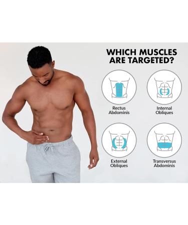 SLENDERTONE Unisex Connect Abs App Driven Toning Belt - Black - Buy Online on GoSupps.com