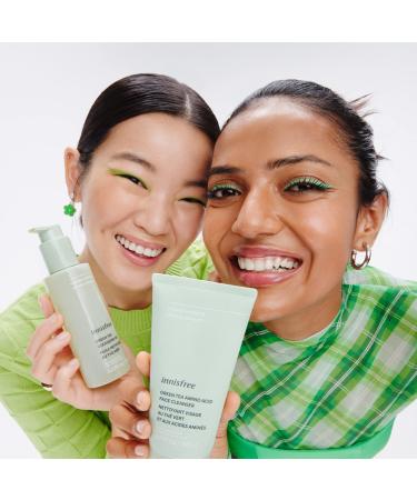 Innisfree Green Tea Hyaluronic Acid Face Cleanser 5.07 Fl. Oz - New Formula - Buy Online on GoSupps.com